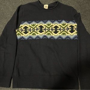 Set Of 2 GAP Men Fuzzy Crew Neck Sweater Size Xs And S